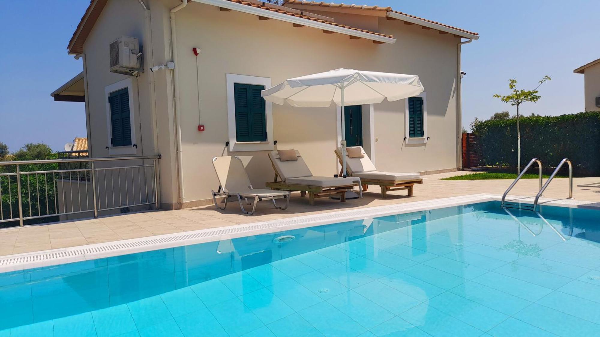 Lefkogea Villas & Apartments Tsoukaládhes Exterior foto